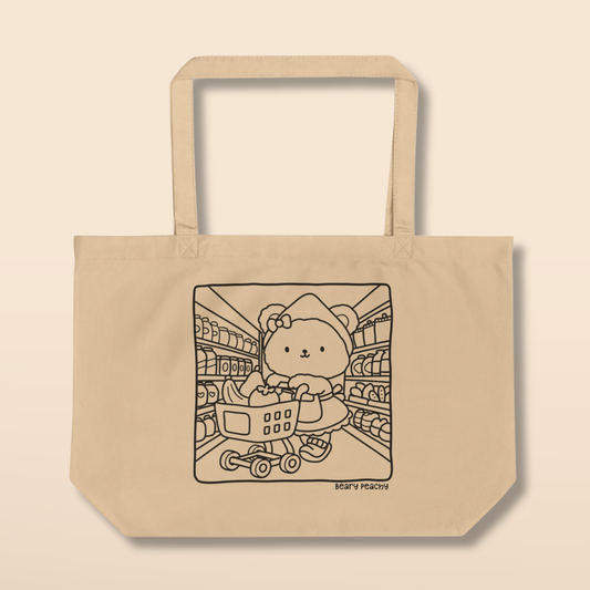 Grocery Run Bear Tote