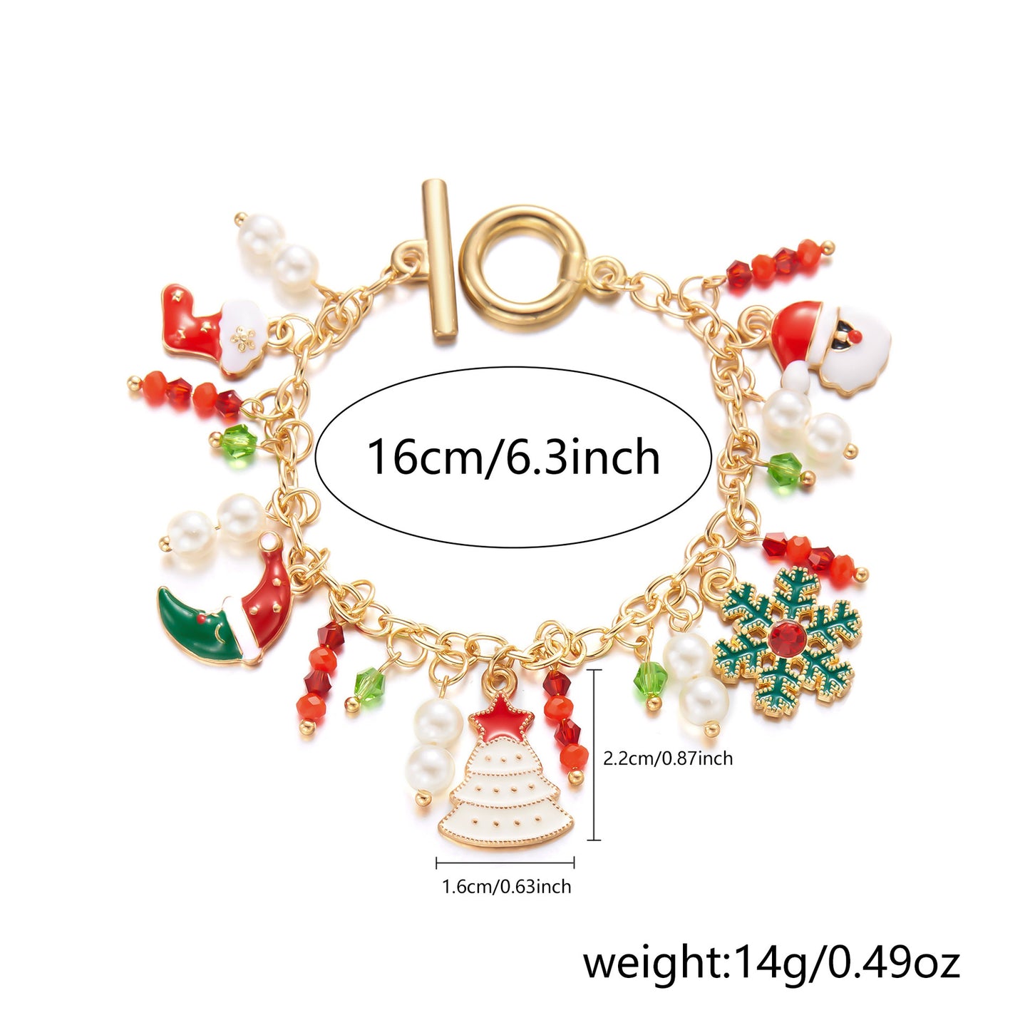 Be Merry Charm Bracelet