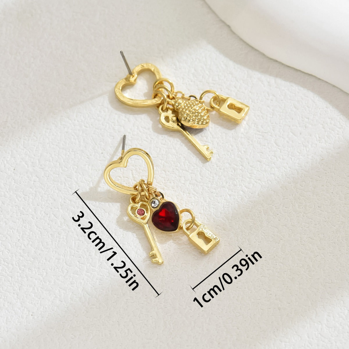 Valentine's Day Love Earrings