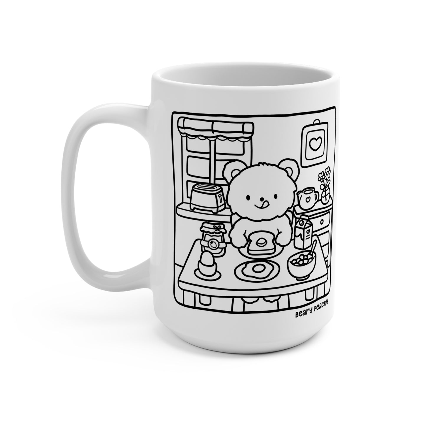 Sunny Side Up Bear Mug