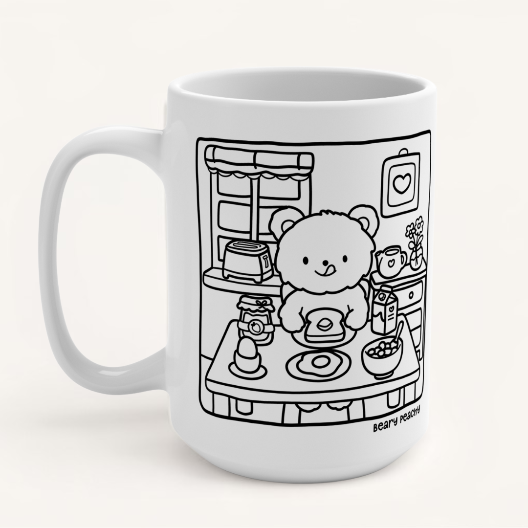 Sunny Side Up Bear Mug