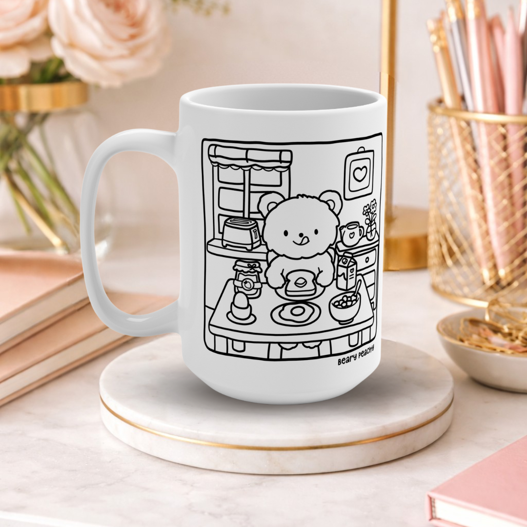 Sunny Side Up Bear Mug
