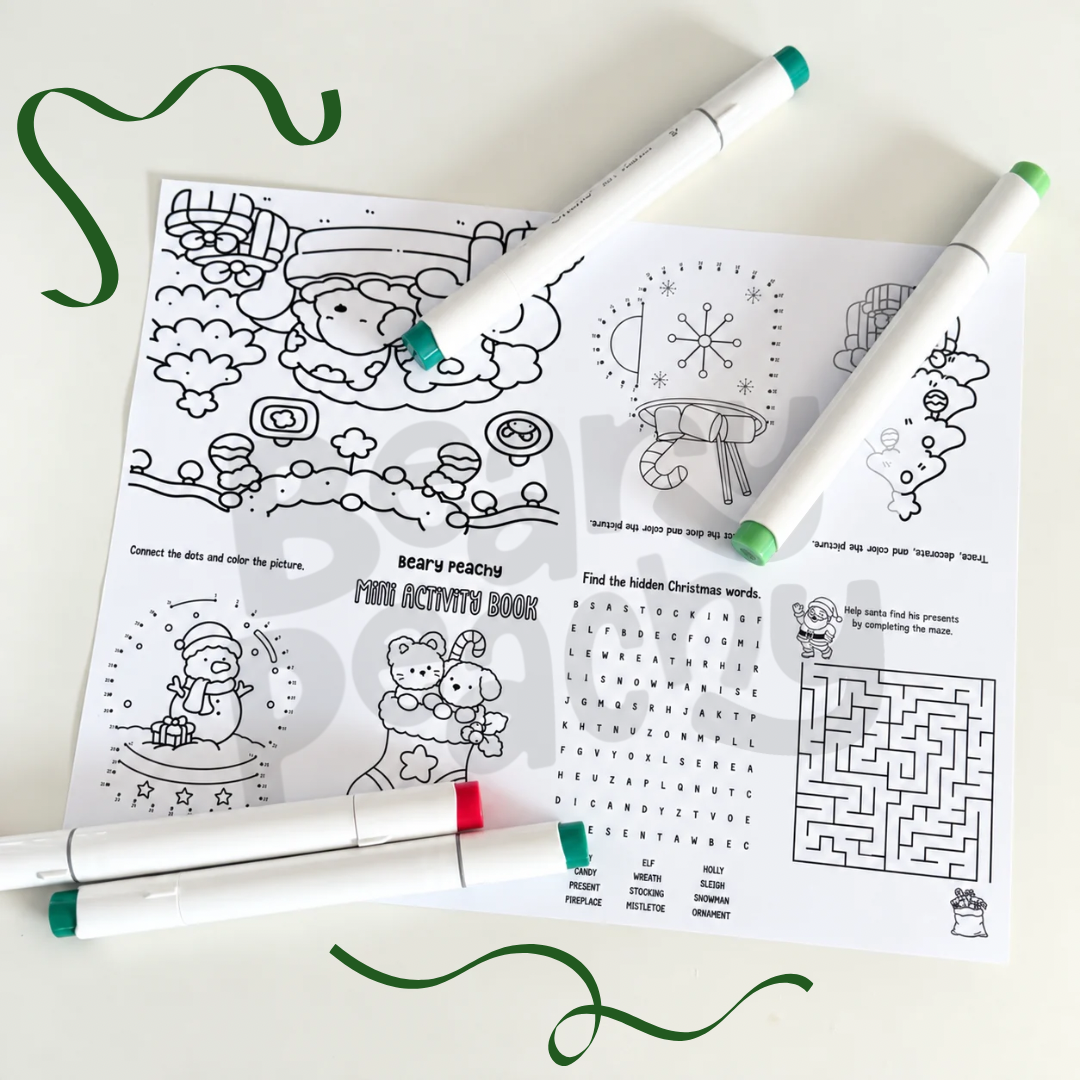 Mini Activity Book (Printable PDF)